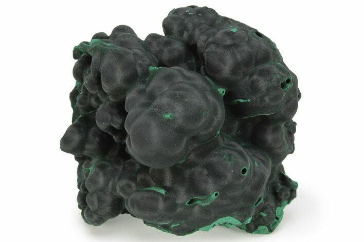 Chatoyant Botryoidal Malachite Formation - Shilu Mine, China #223510